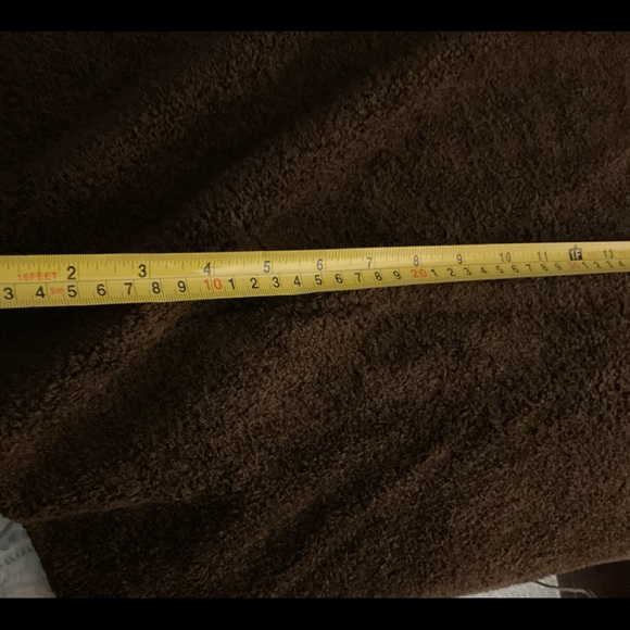 EUC Preston & York Brown Fuzzy Bear Cape/Wrap - Picture 6 of 7